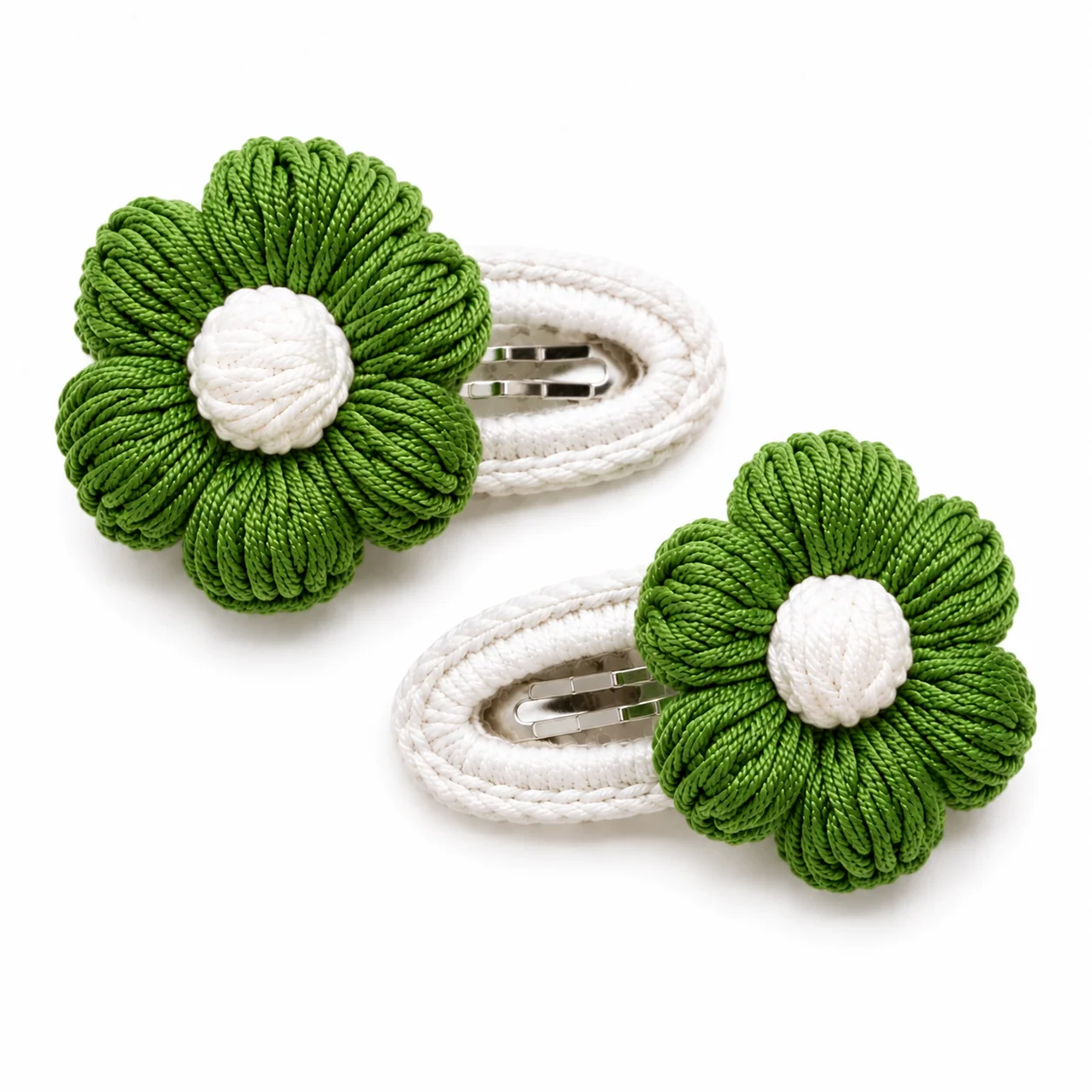 2 Crochet Hair Clips view 2