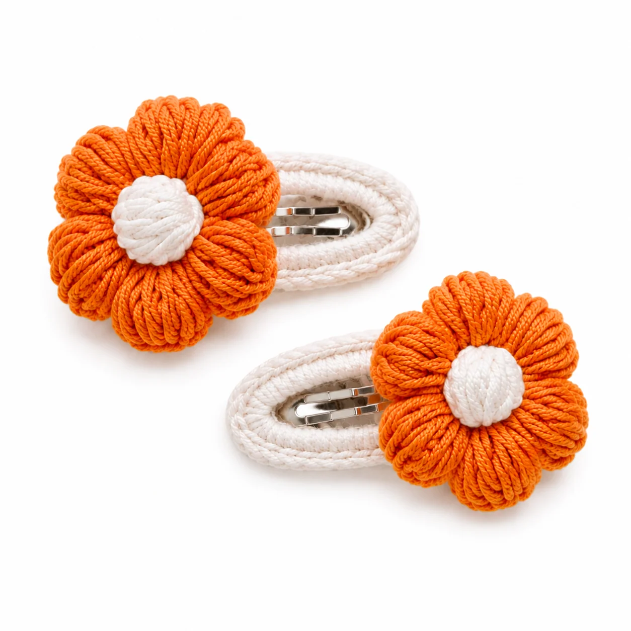 2 Crochet Hair Clips view 4