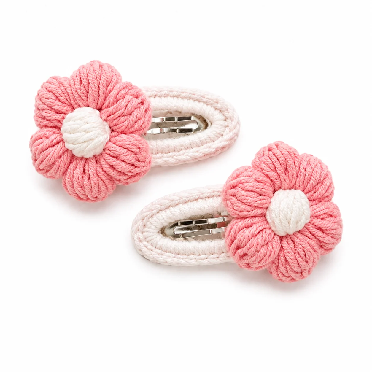 2 Crochet Hair Clips view 5