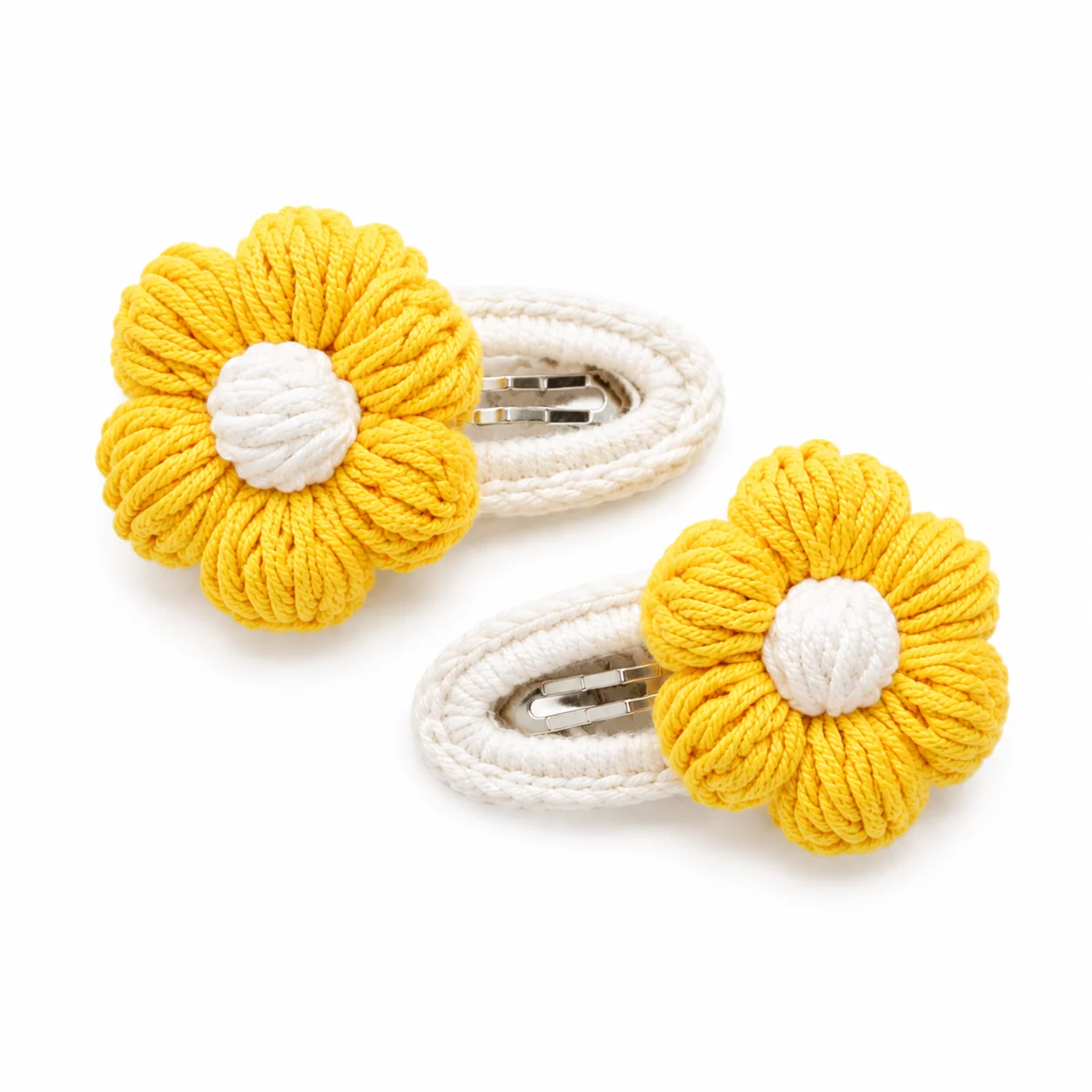 2 Crochet Hair Clips view 6
