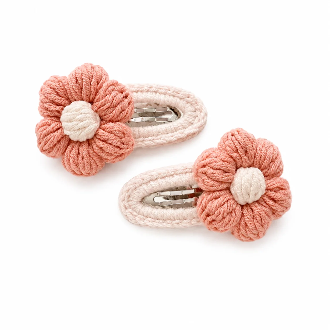 2 Crochet Hair Clips view 7