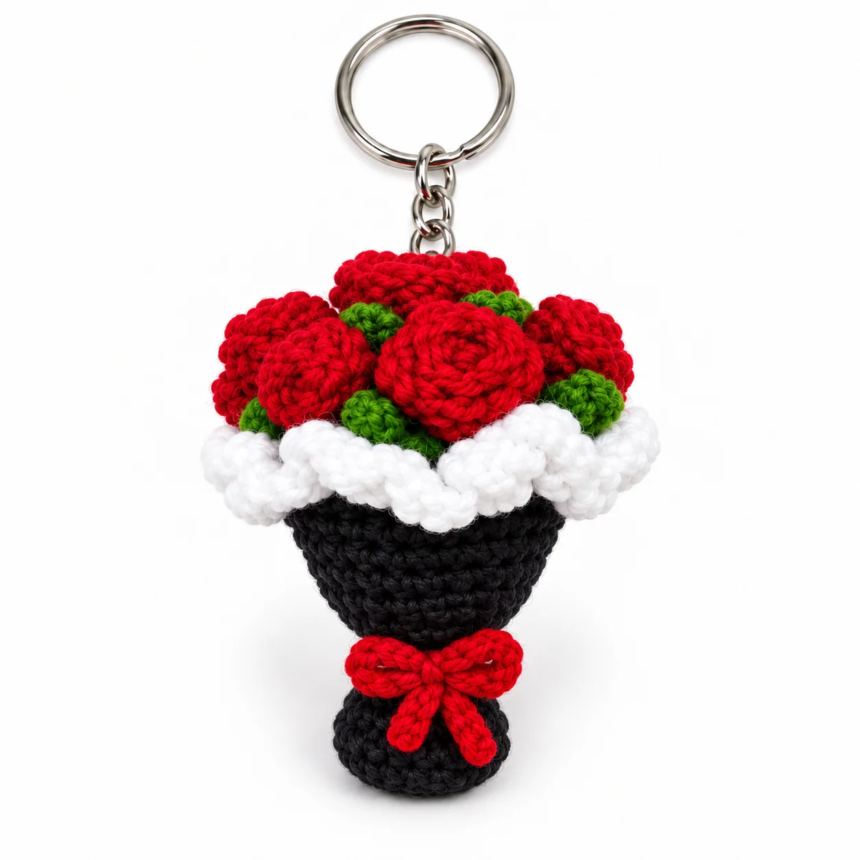 Mini Flower Bouquet Keychain view 2