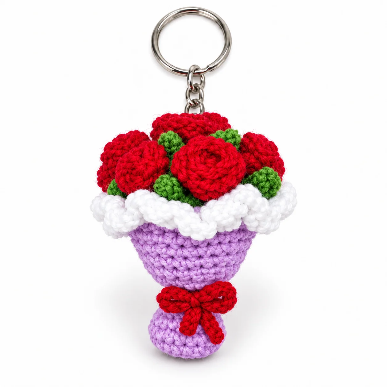Mini Flower Bouquet Keychain view 4