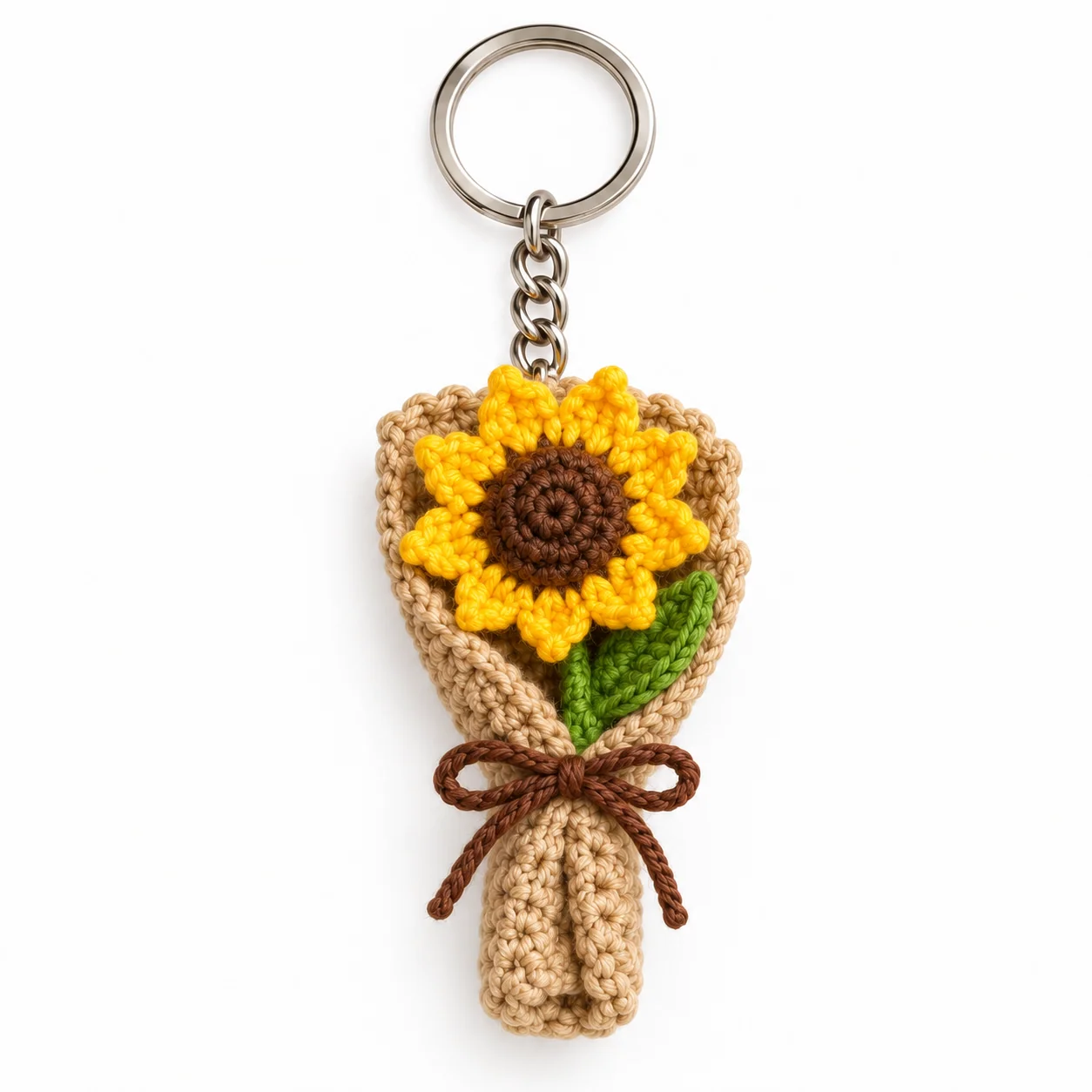 Classic Flower Keychain view 3