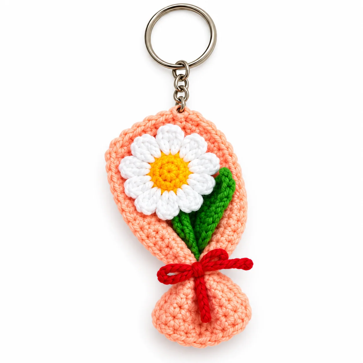 Classic Flower Keychain view 9