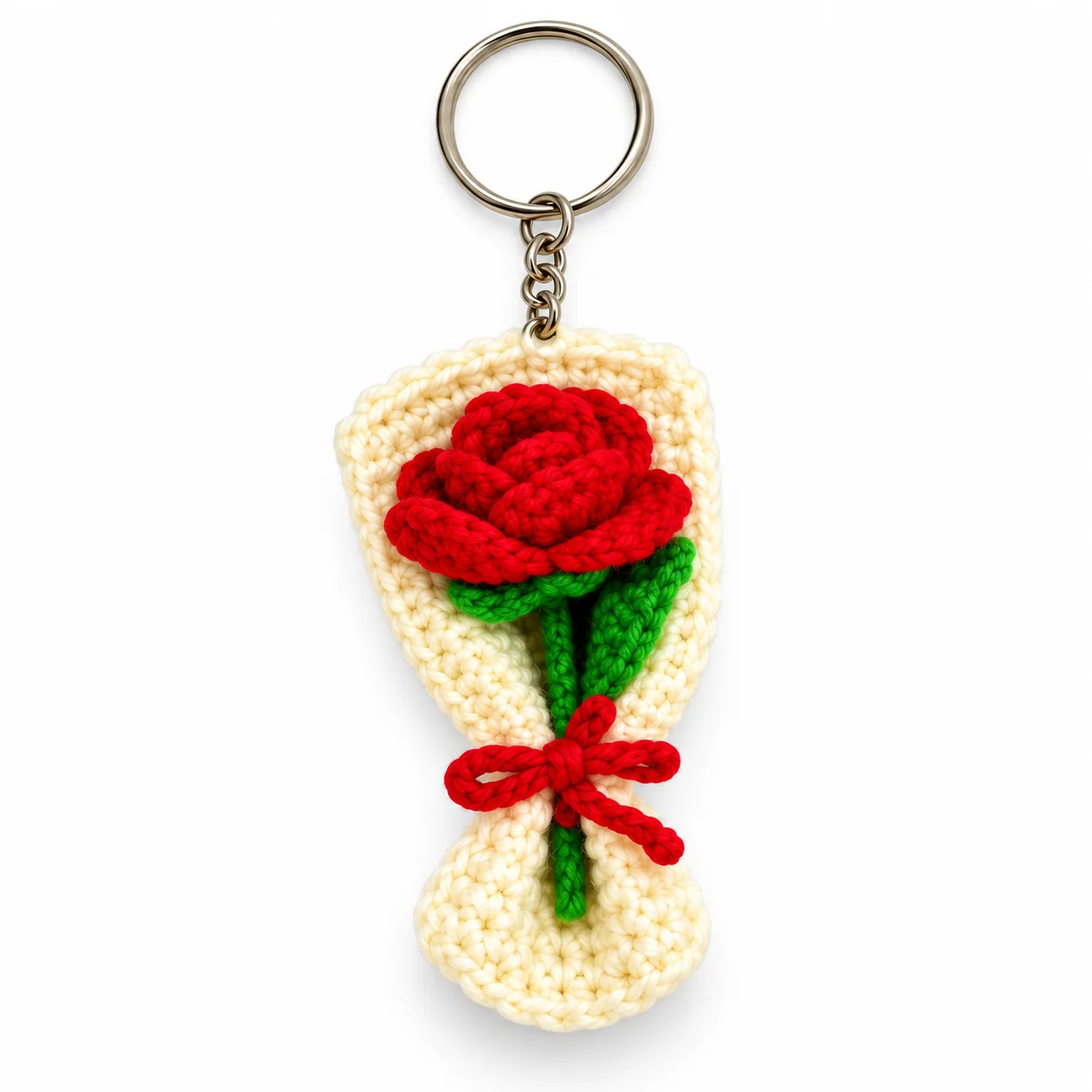 Classic Flower Keychain view 10