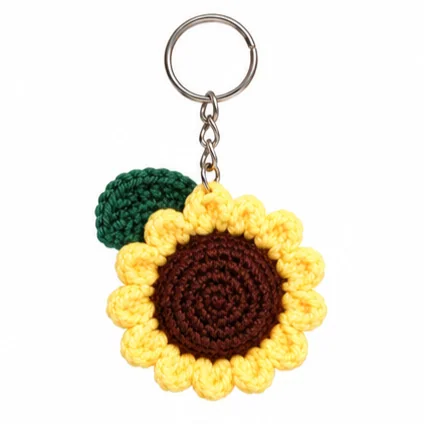 Sunny Sunflower Keychain view 3
