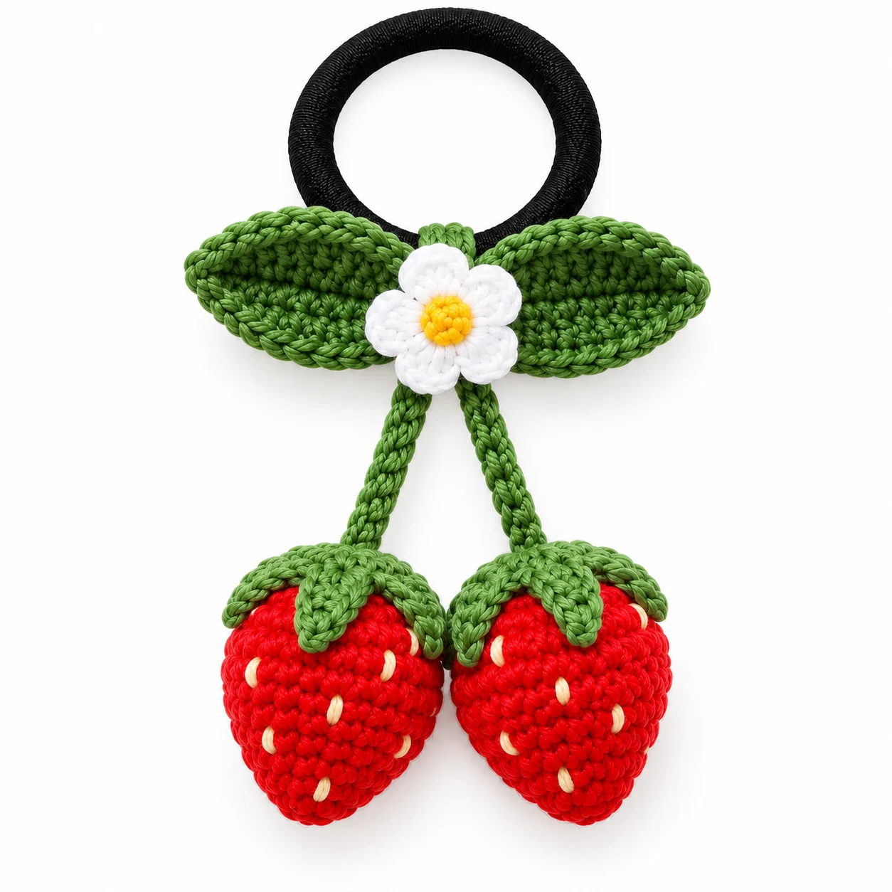 Strawberry Blossom Keychain view 3